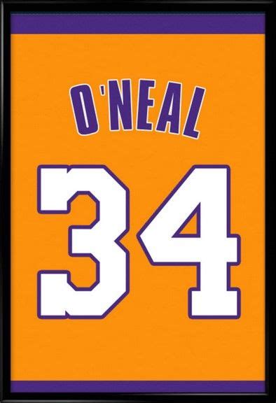 shaquille o'neal number lakers